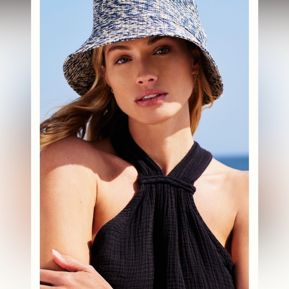 Anthropologie Braided Halter Dress. Size L - Picture 3 of 10